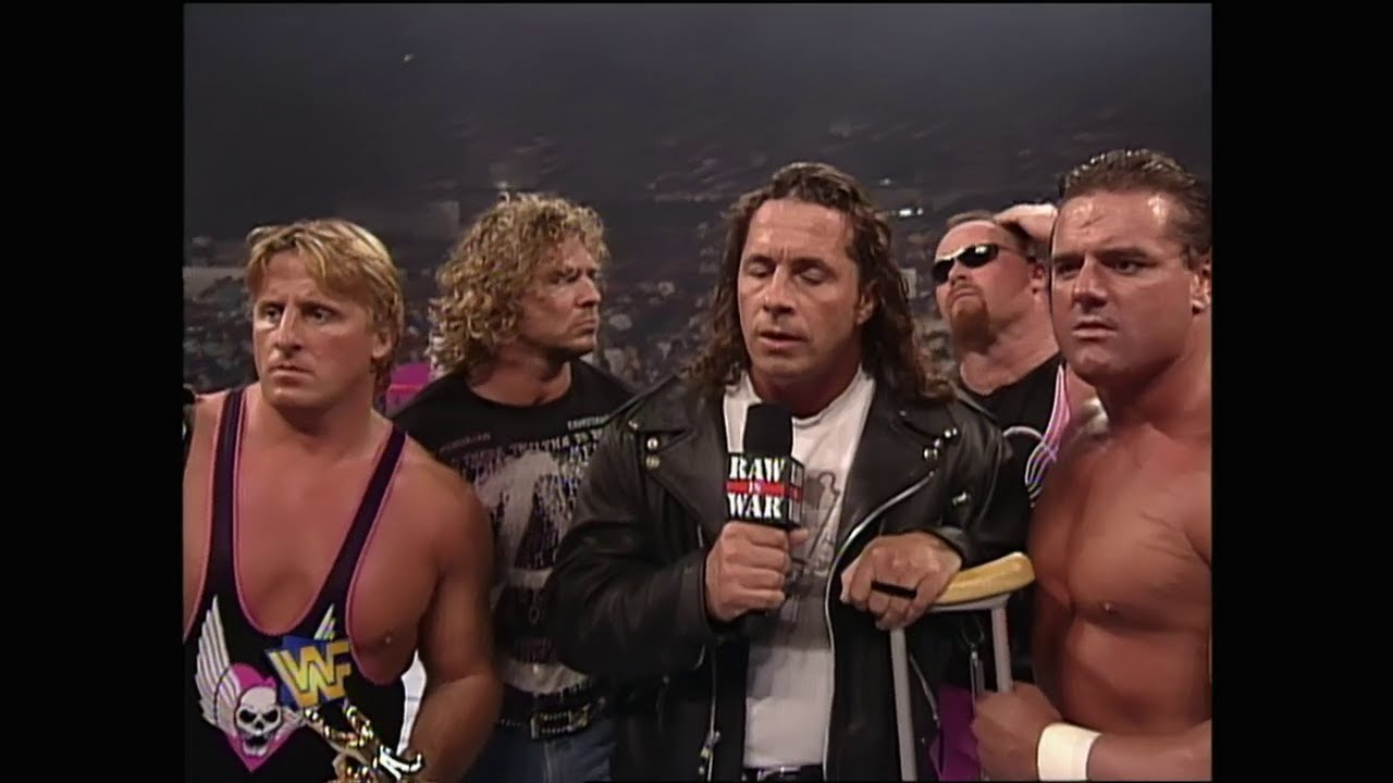 Bret Hart Issues Challenge To Shawn Michaels For Kotr Sunny Days Promo Wwf Youtube