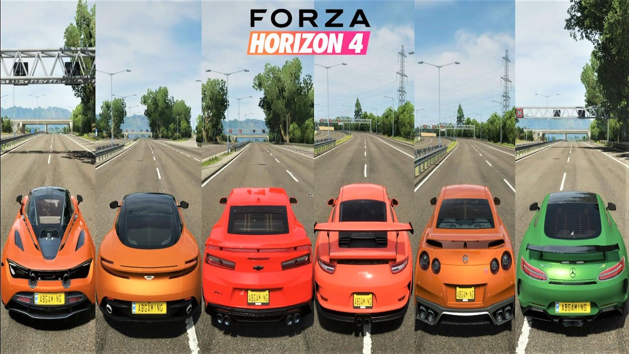 Forza Horizon 4 - Top 7 Fastest Pre-order Cars  | Top Speed Battle || ALL STOCK || FH4 PRE-ORDER