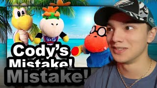 Sml Movie Codys Mistake reaction