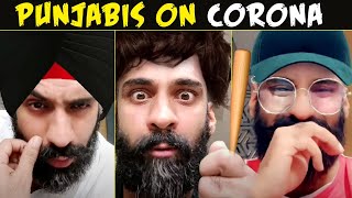 Punjabis On Corona - Compilation - Khattarnaak