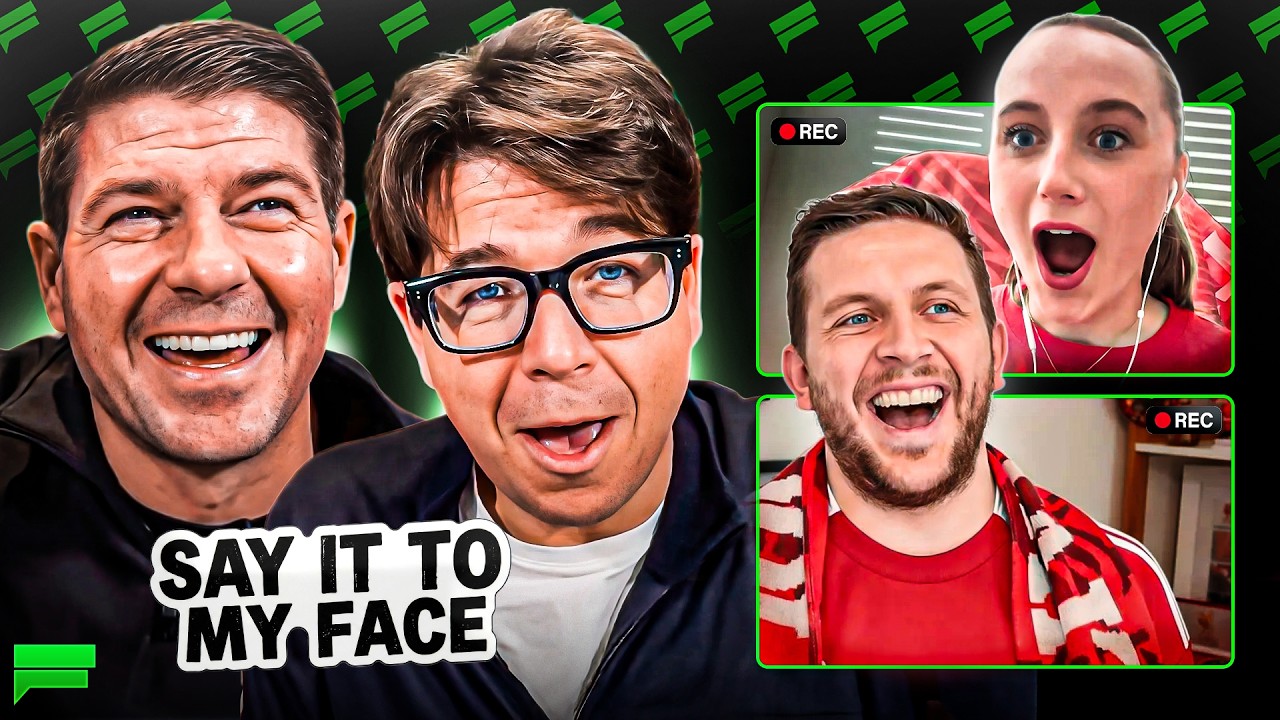Steven Gerrard Surprises Liverpool Fans… Then Carragher Surprises Him 😳 | Say It To My Face Ep. 3
