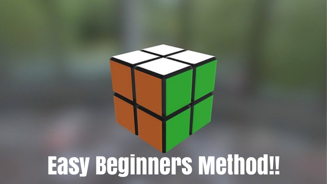 How To Solve The 2x2 Rubiks Cube Beginner Method Youtube