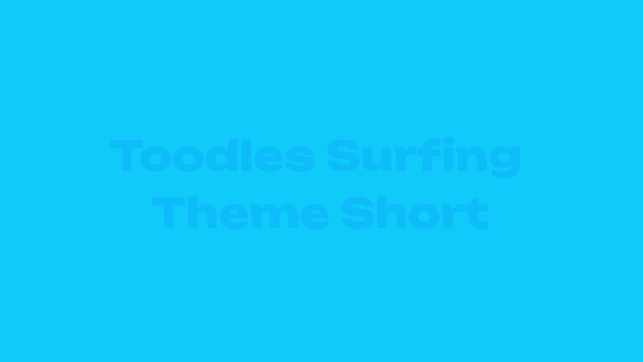 Toodles Surfing Theme Short