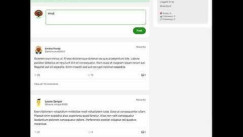 MongoDB Laravel Social Media
