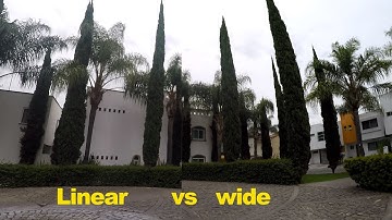 Gopro New Linear FOV  vs wide Hero 4 firmware 5.00