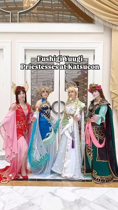 Fushigi Yuugi Priestess Cosplay Group at Katsucon 2025 #cosplay #animecosplay #costume