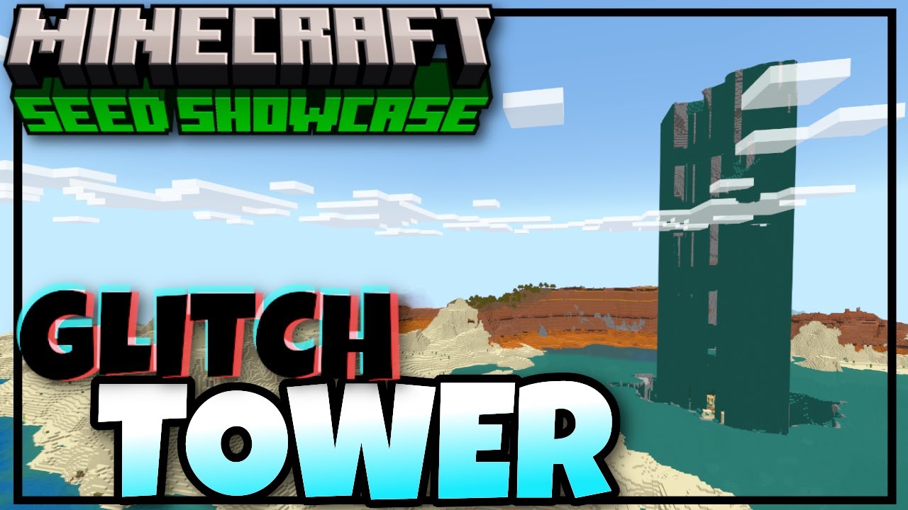 WATER TOWER GLITCH 🗺️ Minecraft Bedrock SEED 🌎 MCPE,Xbox,PS4,Windows