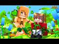 MENlNA SELVAGEM PREND3U o RAFAEU e BEIJ0U ele no Minecraft