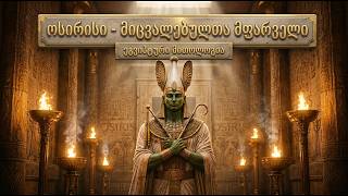 ოსირისი - მიცვალებულთა სამყაროს მბრძანებელი. ეგვიპტური მითოლოგია.