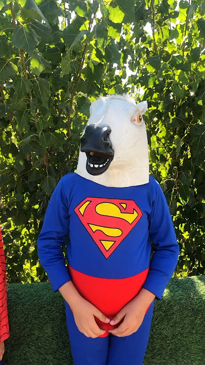 Superman become a Superhorse #shorts