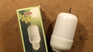 Inside a fake Fuxin ionizer lamp.  (with schematic)