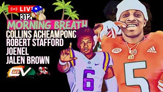 Morning Breath Show | Robert Stafford commits | Collins Acheampong next