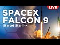 Live: SpaceX Falcon 9 Raketenstart mit Starlink Internetsatelliten (Gruppe 4-36) | auf Deutsch