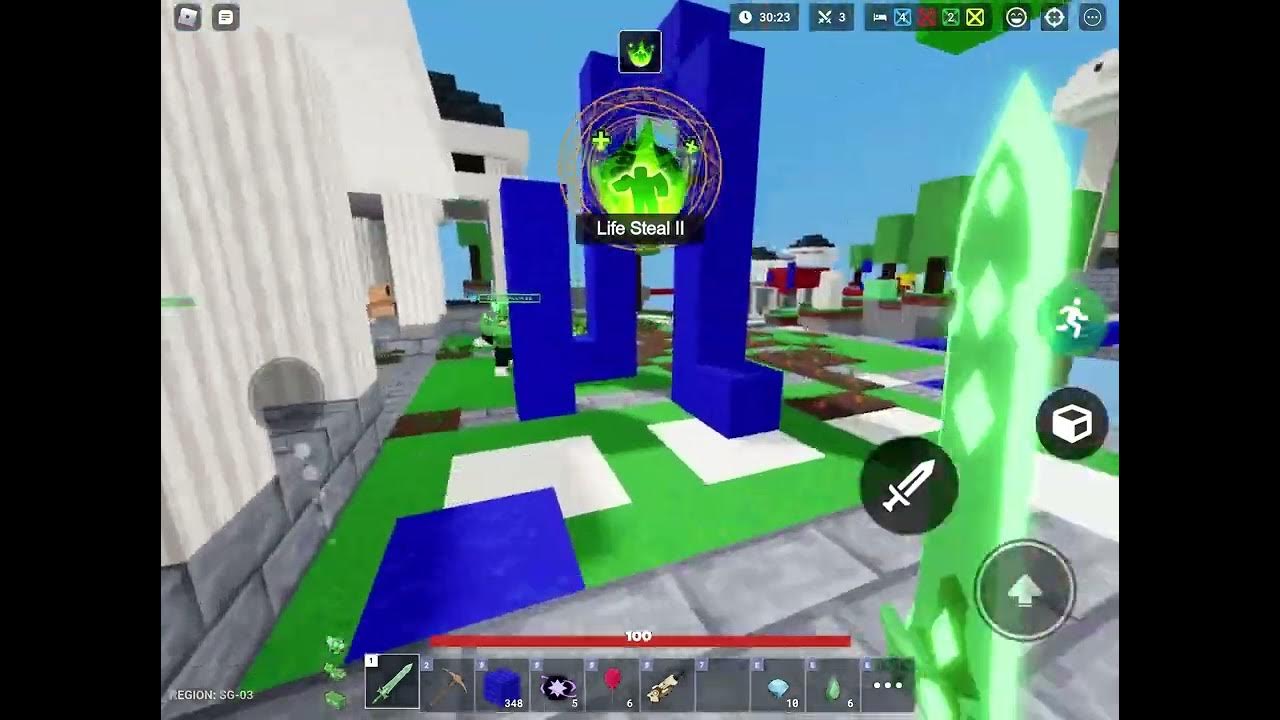 Putting watermelon seeds all over the island (bedwars) YouTube