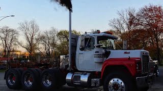 R Model Mack Shift Tower Replacement & Straight Pipe!