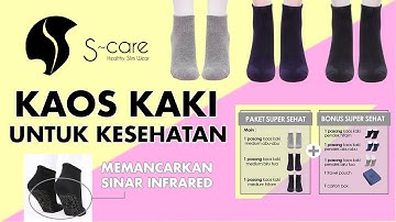 KAOS KAKI KESEHATAN - S CARE SOCK - MNC SHOP OFFICIAL