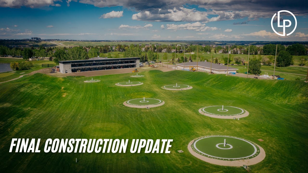 Final Construction Update LaunchPad Golf Heritage Pointe YouTube