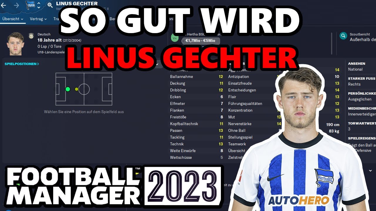 Linus Gechter🇩🇪 | Hertha Berlin | 2021