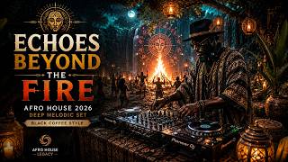 Echoes Beyond the Fire | Afro House 2026 | Deep Melodic Set | Black Coffee Style