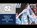 UNC's Lanie Grant &amp; Trayanna Crisp Highlights vs. Louisville