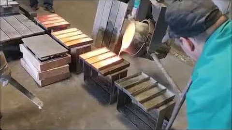 Making Brass Ingots