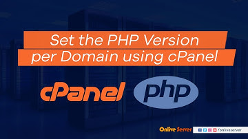 Set the PHP Version per Domain using cPanel with @OnliveServer