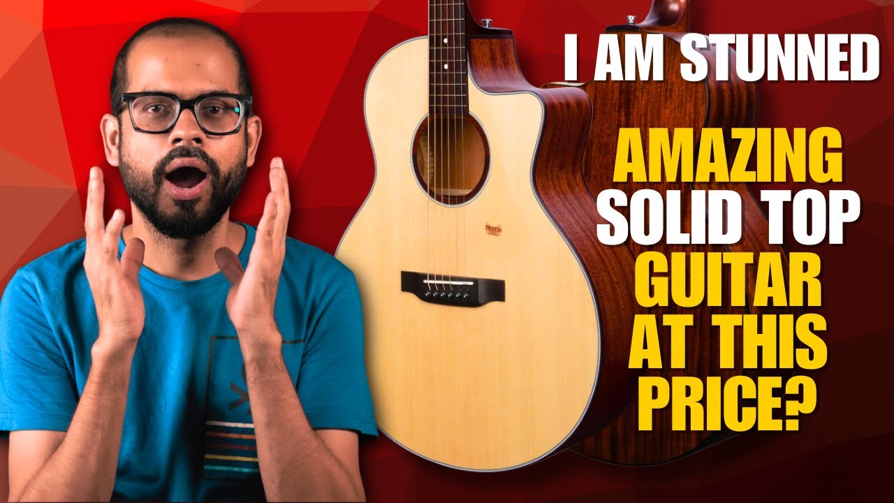 AMAZING Solid Top Guitar at THIS Price?! | Trumon 150TF