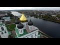 Храмы Пскова с высоты (Pskov Church)