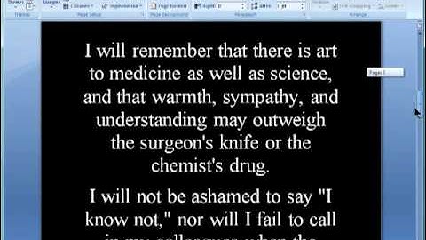 Creating a teleprompter with Microsoft Word