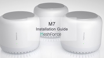 Meshforce M7 Tri-Band Mesh WiFi System Setup Guide - Quick Installation