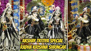 Akshay Tritiya Special Radha Krishna Shringar