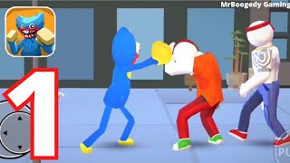 Huggy Fighting 3D (Level 1 to 8) Gameplay Walkthrough-1 (Android,iOS)