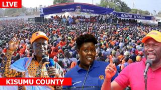 LIVE! ODM HOLD MEGA RALLY IN KISUMU  TO WARN WINNIE ODINGA AFTER JOINED SIFUNA'S LINDA MWANANCHI