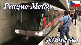 Prague Metro @Valtavska