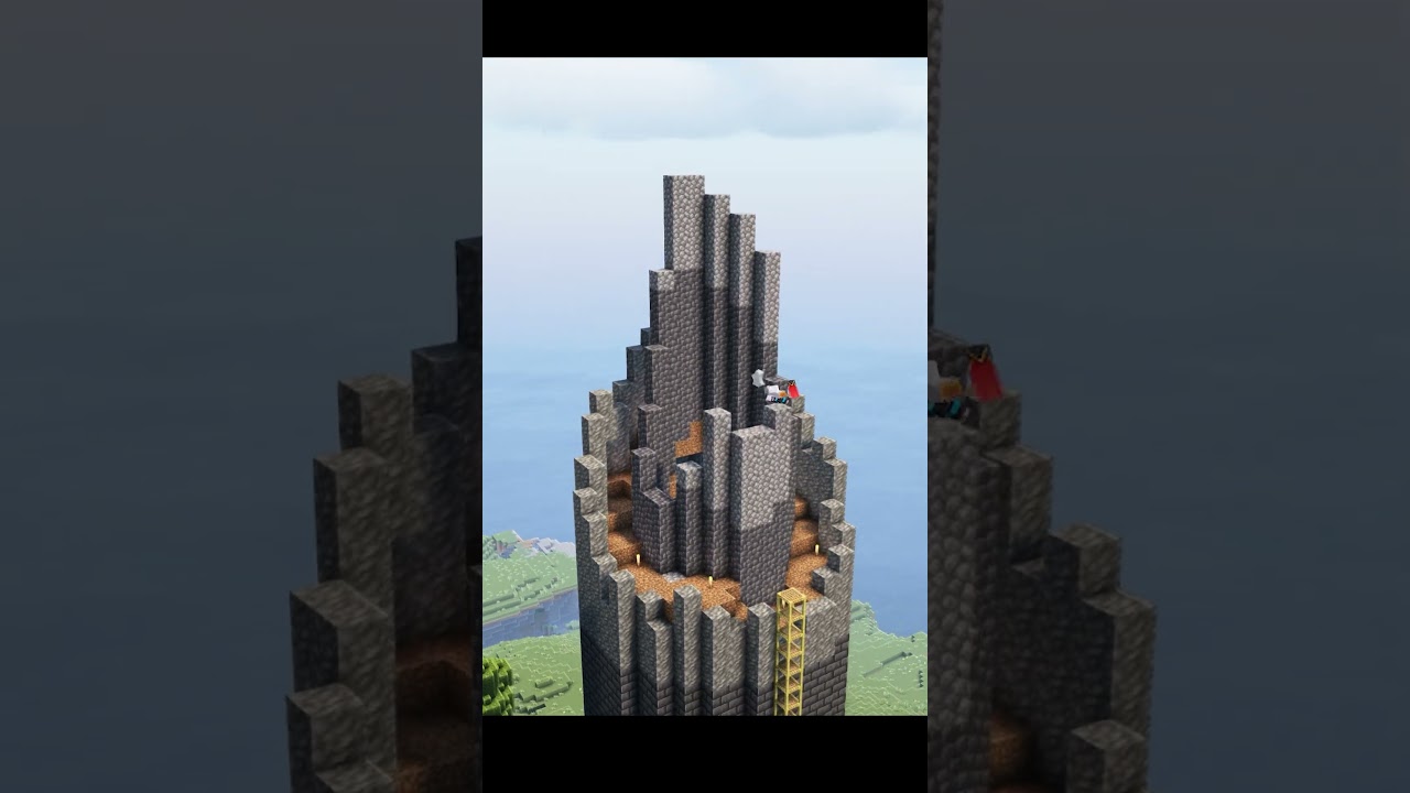 Minecraft House Build Timelapse  #shorts