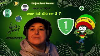 🌱 Ganja Garten Update – Wer ist die Nr. 3? + Giveaway Gewinner! 🎉