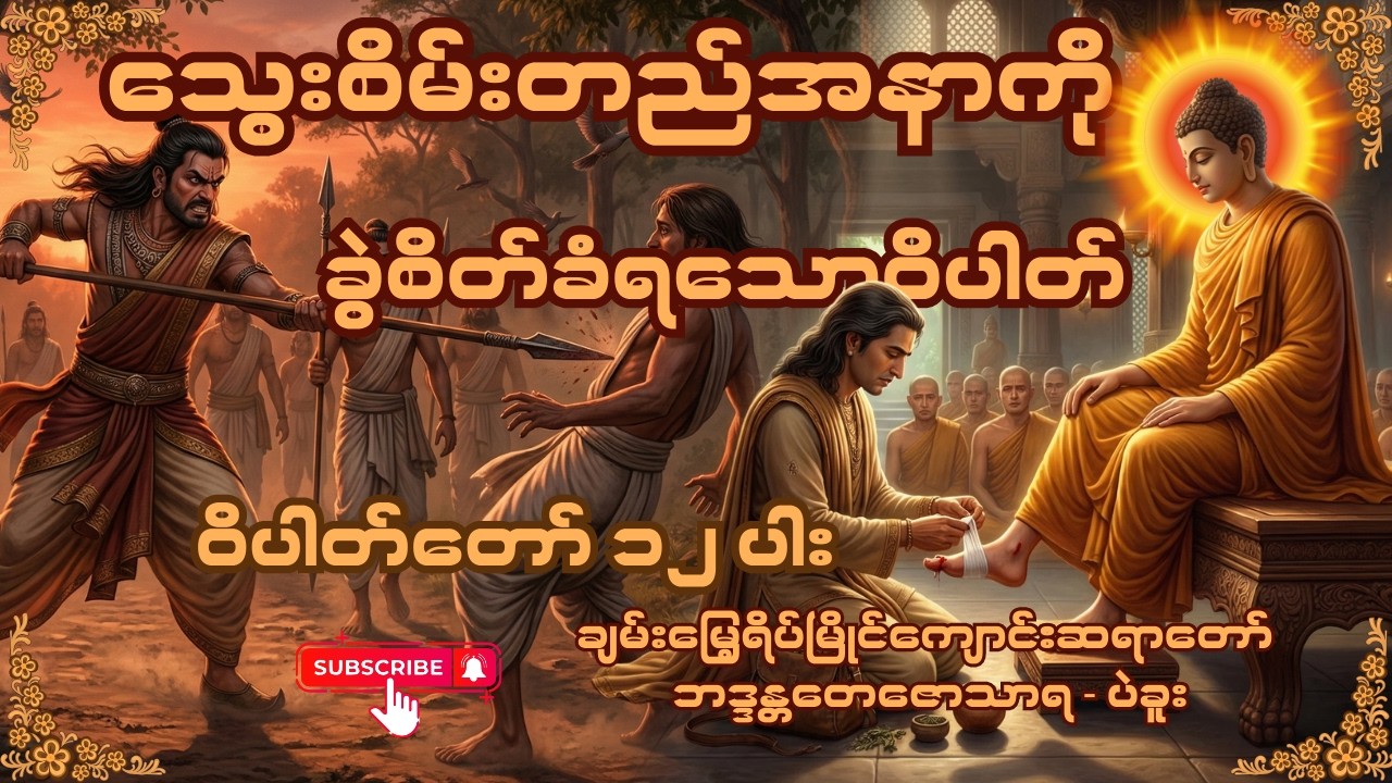 သွေးစိမ်းတည်အနာကိုခွဲစိတ်ခံရသော ဝိပါတ်တော် -ချမ်းမြေ့ရိပ်မြိုင်ကျောင်းဆရာတော် ဘဒ္ဒန္တတေဇောသာရ -ပဲခူး