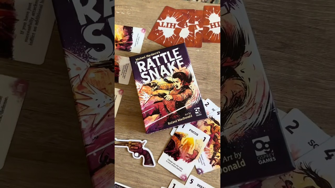 Rattlesnake Preview - 2 Player Heat 🐍 (Board Games Direct 2026)