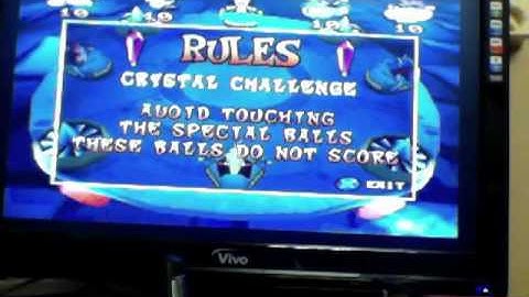 Crash Bash 200% Walkthrough Part 16 Sky Balls (Trophy Gem and Crystal)