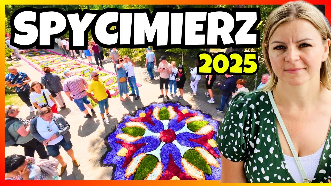Po śniadaniu na siedlisku jedziemy podziwiać Dywany Kwiatowe - Spycimierz 2025 - Boże Ciało