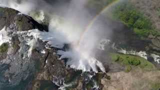 NYAMI NYAMI - SLACKLINING AT THE VICTORIA FALLS / ZIMBABWE