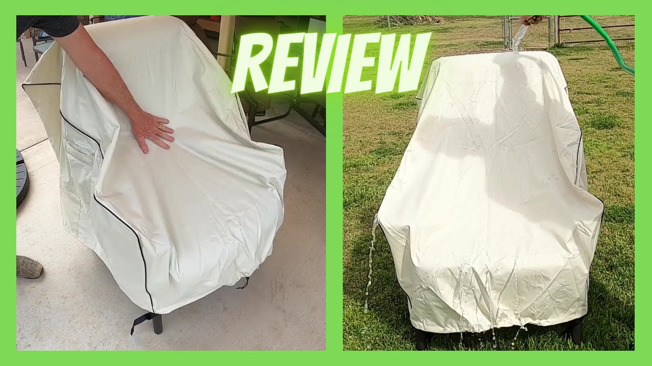Patio Chair Covers Waterproof and UV Protectant! YouTube