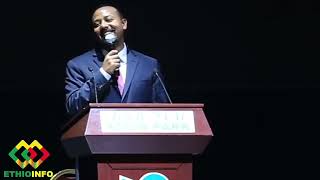 Dr. Abey Ahmed Ethiopia  PM espeech
