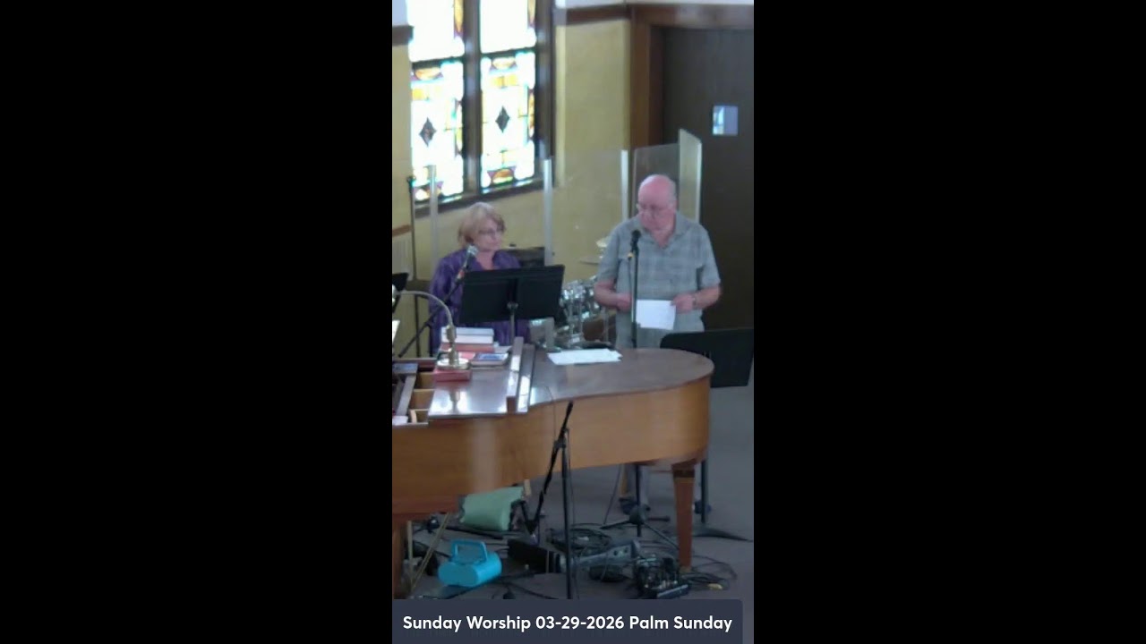 Sunday Worship 03-29-2026 Palm Sunday 📱