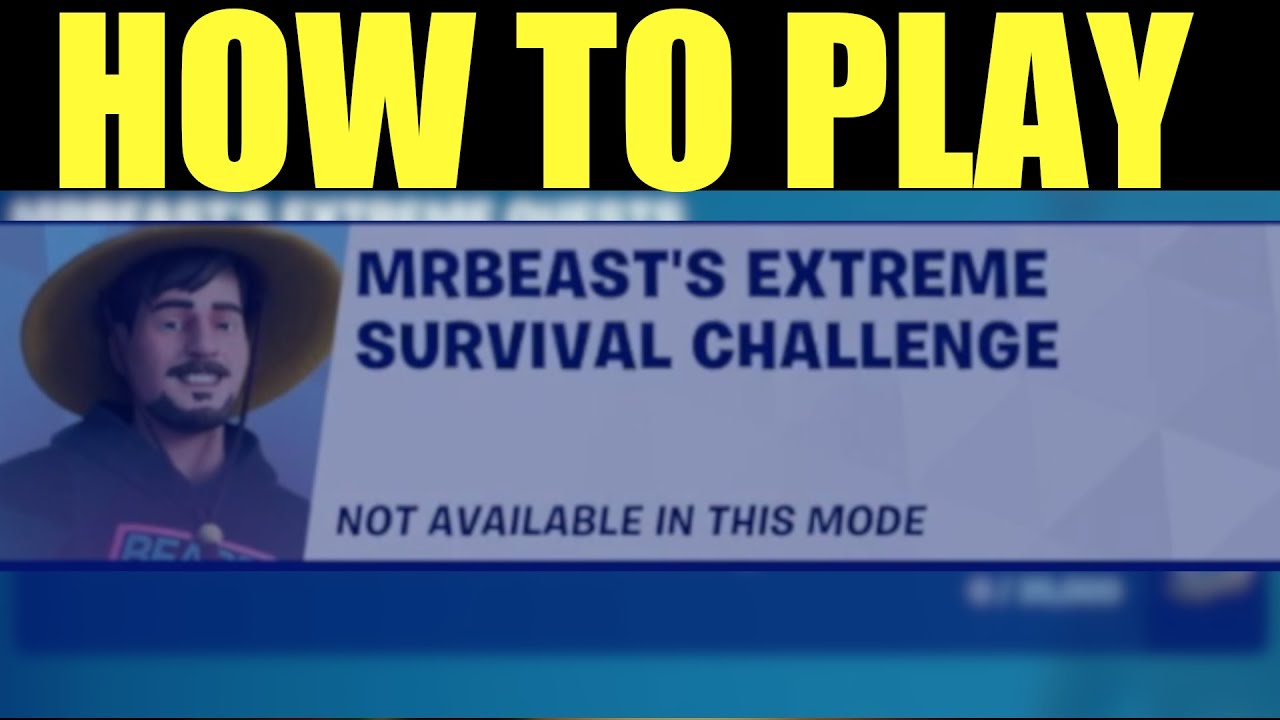 Play MrBeast's Challenge in Fortnite for an Opportunity to Earn