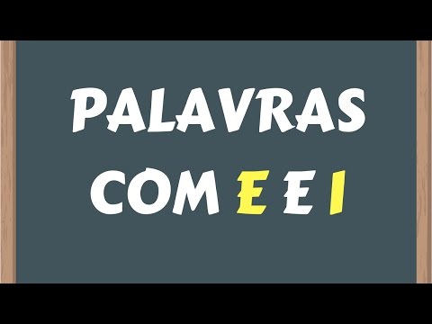 📌APRENDA COMO USAR PALAVRAS COM "E" E COM "I" E NÃO ERRE NUNCA MAIS [Prof. Alda]