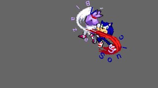 Sonic vs blaze