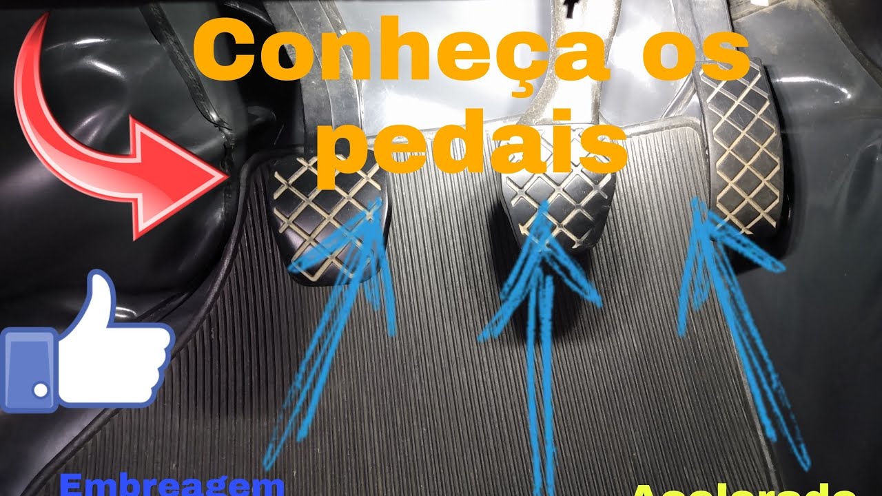 Conhecendo os pedais do carro - YouTube