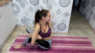 Yoga. Twists. Contortion. Natalia Chistyakova.