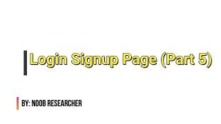 Login And Registration In Spring Boot (Part 5)
